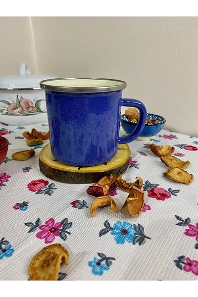 emaye market Enamel Glass / Mug / Camping Glass / Coffee Cup 9 Cm