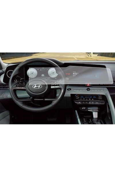 Engo Hyundai Elantra 2024 - Matte Screen Protector and Multimedia Digital
