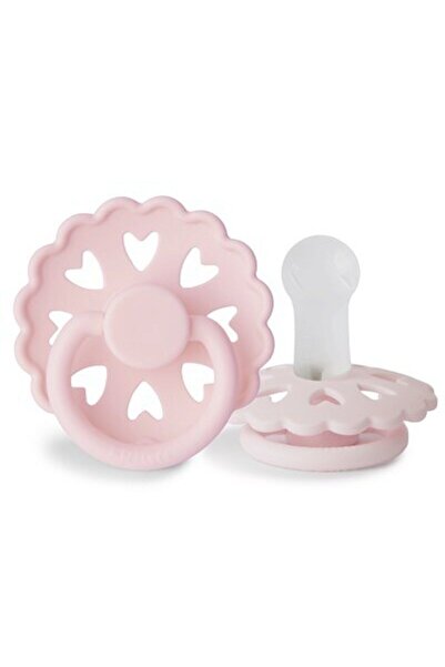 Frigg Fairytale White Lilac 6-18 Ay Pembe Kız Bebek Silikon Emzik