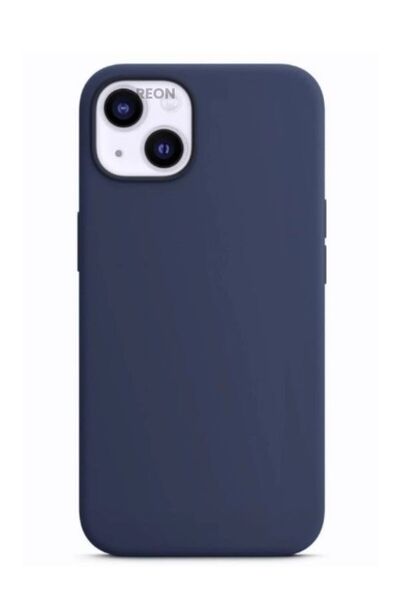 REON Iphone 13/14 Uyumlu Içi Kadife Lansman Silikon Kılıf Kapak Siyah