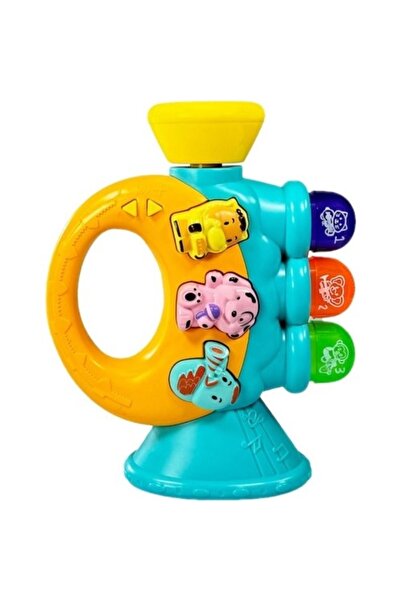 PeriYedi Işıklı ve Müzikli Trompet Bebek Piyanosu