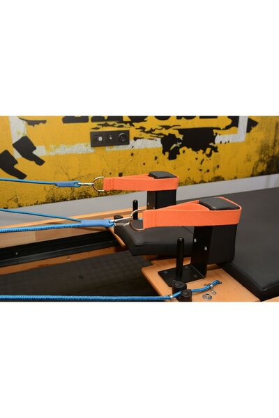 Drop Pilates Reformer Pilates Double Straps ( Ikili ) Elcik Turuncu