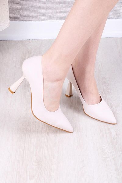 Glenz Women's Stiletto Pointed Toe Heeled Shoes Ts1136