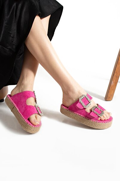 Glenz Жіночі капці з камінцями та подвійною стрічкою TS1173