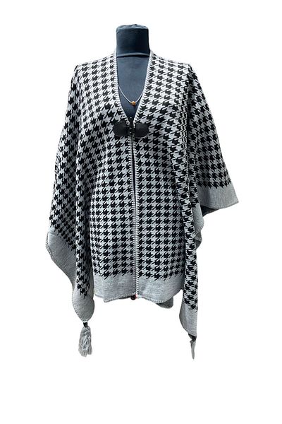 mim eşarp Akmoda - Thick Winter Knitwear Long Poncho