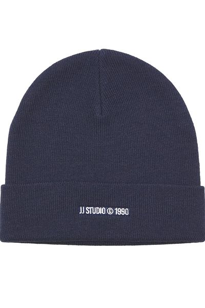 Jack & Jones Тъмносиня шапка JACBOTTLE - 12259203