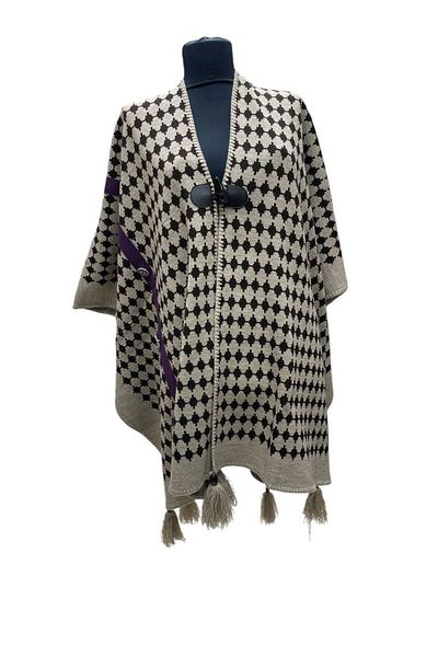 mim eşarp Akmoda - Thick Winter Knitwear Long Poncho