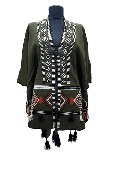 mim eşarp Akmoda - Thick Winter Knitwear Long Poncho