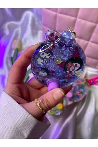 SANRIO Sanrıo karakterli oyunlu anahtarlık , baloncuk geçirme oyunu