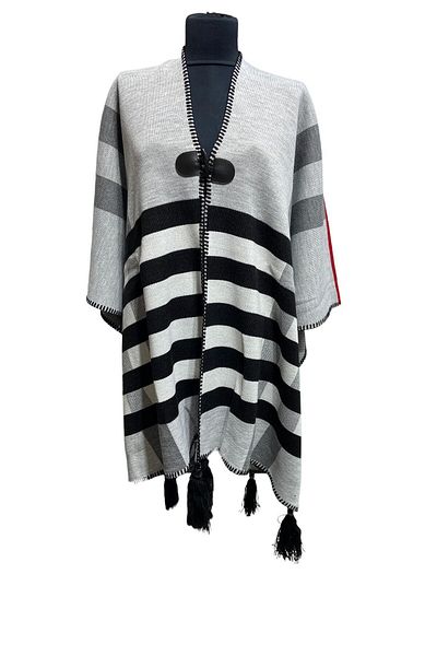 mim eşarp Akmoda - Thick Winter Knitwear Long Poncho