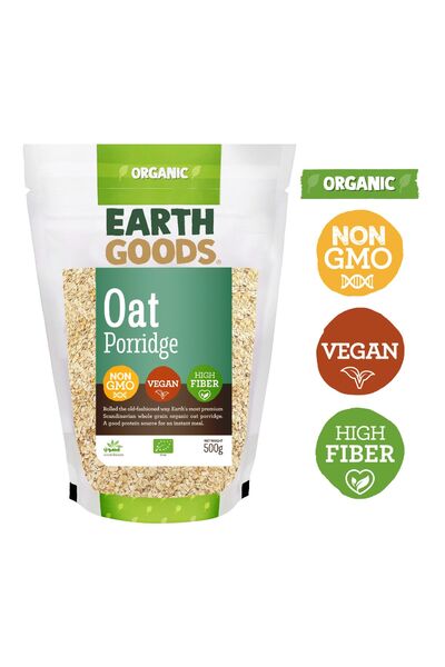 Earth Goods Organic Oat Porridge GF 500g