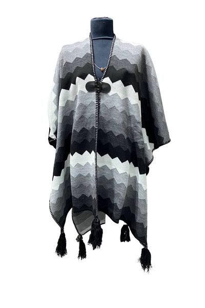 mim eşarp Akmoda - Thick Winter Knitwear Long Poncho