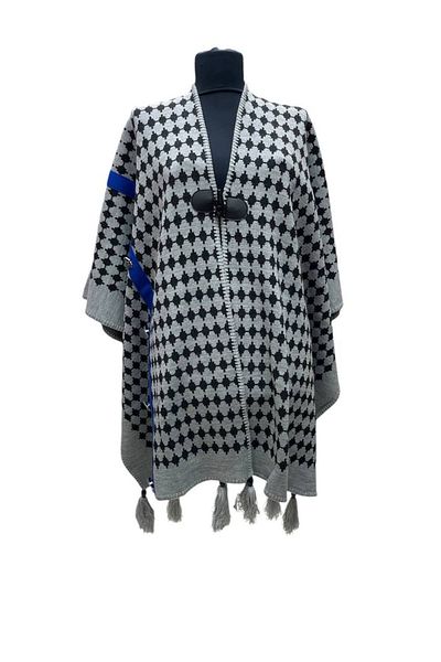 mim eşarp Akmoda - Thick Winter Knitwear Long Poncho