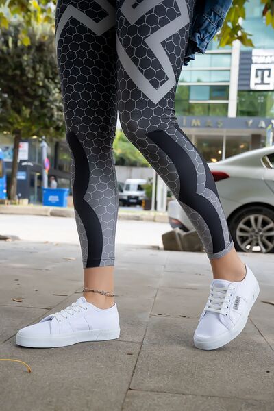 Shupe Women's White Linen Daily Comfortable Sports Shoes Sneaker