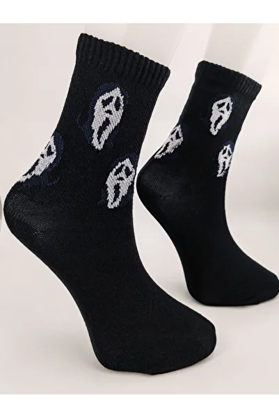 Shuttle Park Унисекс чорапи Scream Black Comics Fashion College