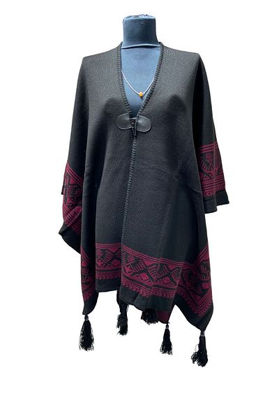mim eşarp Akmoda - Thick Winter Knitwear Long Poncho