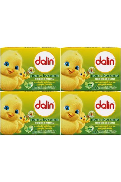 Dalin 100Gr Avocado Baby Soap - Set of 4