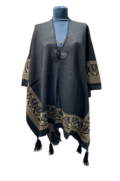 mim eşarp Akmoda - Thick Winter Knitwear Long Poncho
