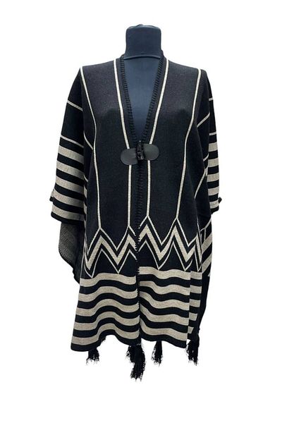 mim eşarp Akmoda - Thick Winter Knitwear Long Poncho