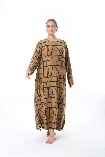 XL Modam Μεγάλο μέγεθος Strandart One Size - 140 cm στήθος, 144 cm Basen Lycra Cashmere Ρούχα