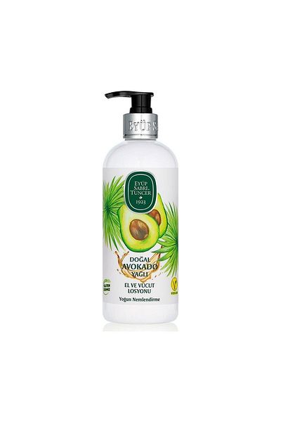 Eyüp Sabri Tuncer Natural Avocado Oil Hand and Body Lotion 500 ml