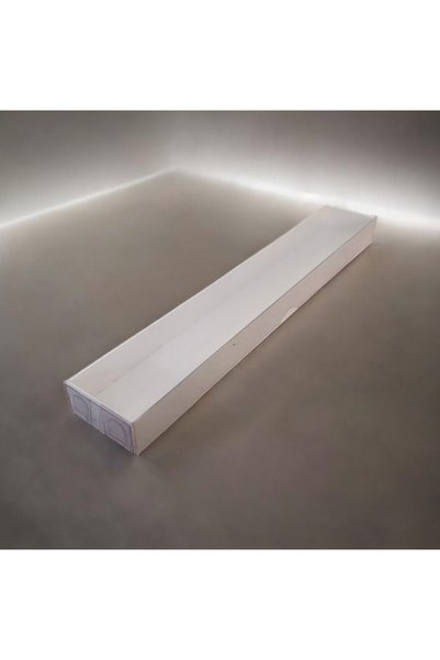 BOXSTATION 24x4x2 Asetat Kapaklı Beyaz Kutu 25 Adet