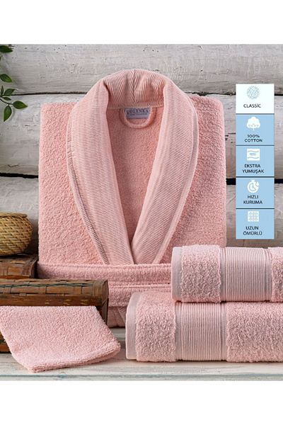 VOLENKA Firat Soft Line 8 Piece Family Barrobe Set