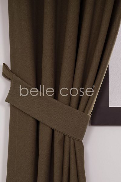 Belle Cose Country Style Wicker Thermal Blackout Blackout Mink Background Curtain Single Wing