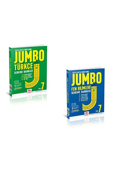 Model Eğitim Yayınları 7. Sınıf Jumbo Türkçe+Fen Bilimleri Deneme Bankası Set...