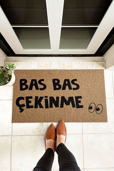 Paspas Yap Written Push-Pull Door Mat