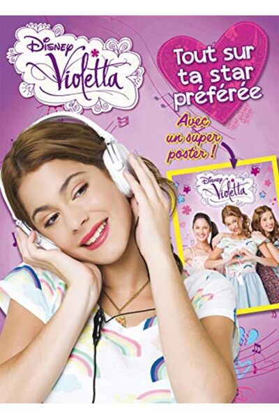 Hachette ملصق Mpdisney Violetta Avec Un