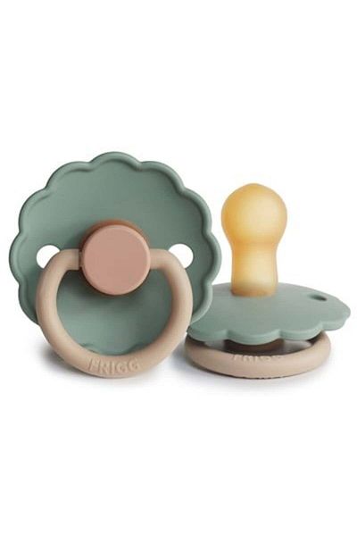 Frigg Willow Daisy Rubber Pacifier - 0-6 Months