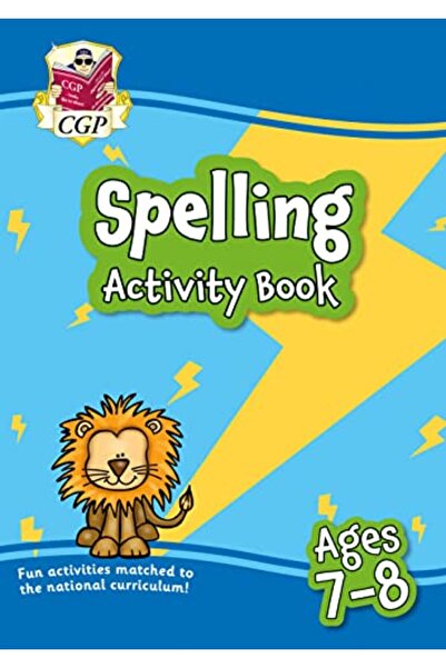 Coordination Group Publications Ltd CGP كتاب أنشطة إملائية جديد للأعمار 78 سنة 3