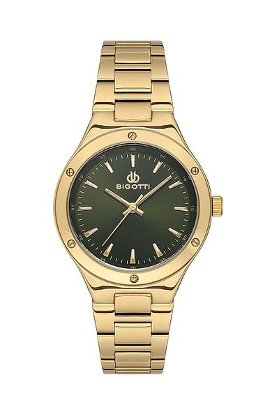Bigotti Bg.1.10533-2 Green Dial Women's Wristwatch