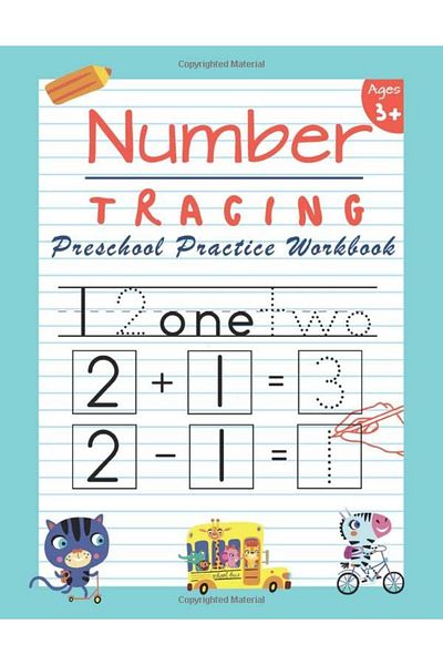 Ingram Number Tracing Preschool Practice Workbook Learn To Trace Numbers 120 Essential Reading And Writin