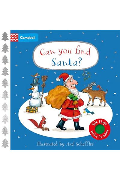 Macmillan Distribution Can You Find Santa A Felt Flaps Book The Perfect Christmas Gift For Babies