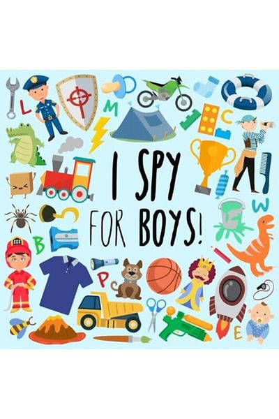 Ingram I Spy For Boys A Fun Guessing Game For 35 Year Olds