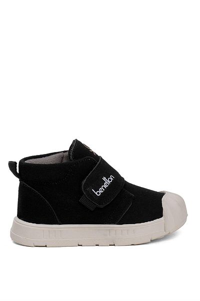 Benetton Bn-31830 Boy's Black Walking Shoes