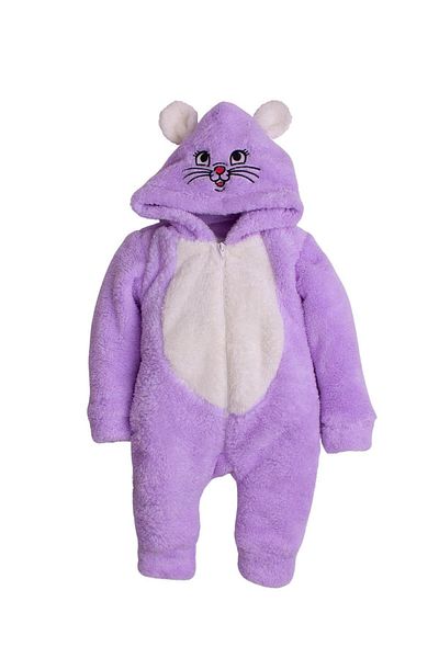 Chicsy Baby Sweet Plush Cotton - Rabbit Embroidered Winter Welsoft Jumpsuit