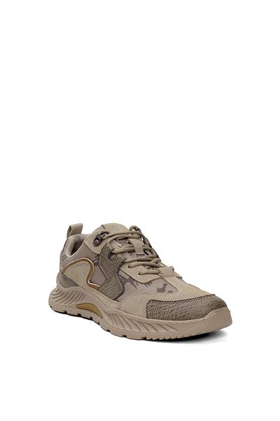 Voyager E126 Ανδρικά - Γνήσιο Δερμάτινο Χρώμα Άμμου Casual Παπούτσια