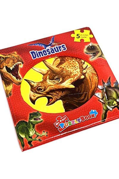 Phidal UK الديناصورات 2021 كتاب الألغاز الأول الخاص بي