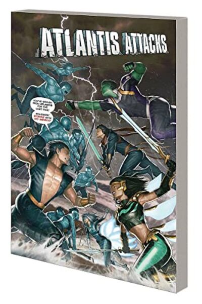 Penguin Random House الملك ذو الرداء الأسود يهاجم أتلانتس