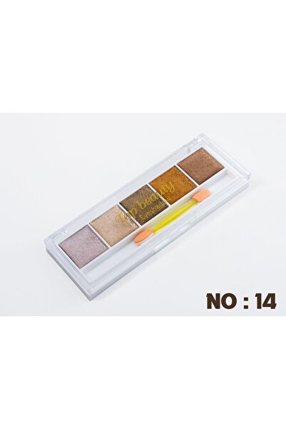 Top beauty Göz Makyajı Paleti Işıltılı ve Parlak Renklerle Uzun Süre Kalıcı G...