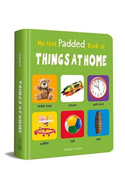 Prakash Books أول كتاب مبطن لي عن الأشياء في المنزل كتب تعليمية مبطنة للأطفال