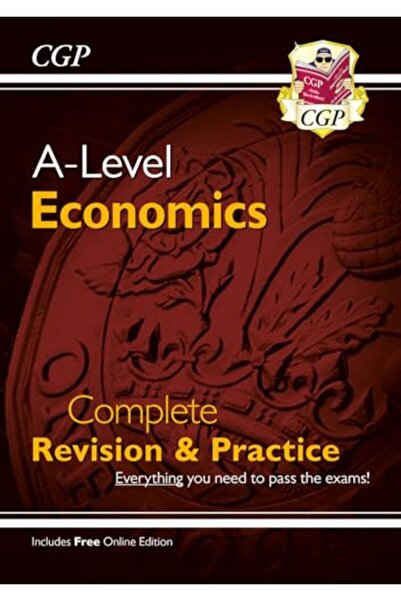 Coordination Group Publications Ltd CGP مراجعة وتدريب كاملين لمادة الاقتصاد ل...