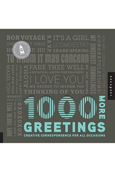 Hachette 1000 تحية إضافية - مراسلات إبداعية مصممة لجميع المناسبات 1000 روك بورت
