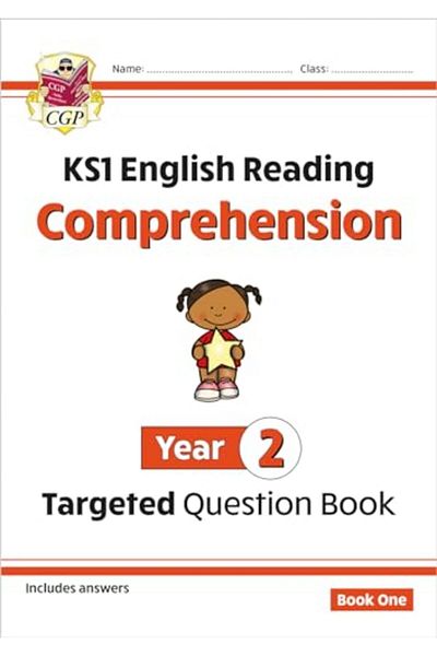 Coordination Group Publications Ltd CGP كتاب أسئلة اللغة الإنجليزية المستهدفة للصف الأول الابتدائي كتاب الفهم للصف الثاني الابتدائي 1