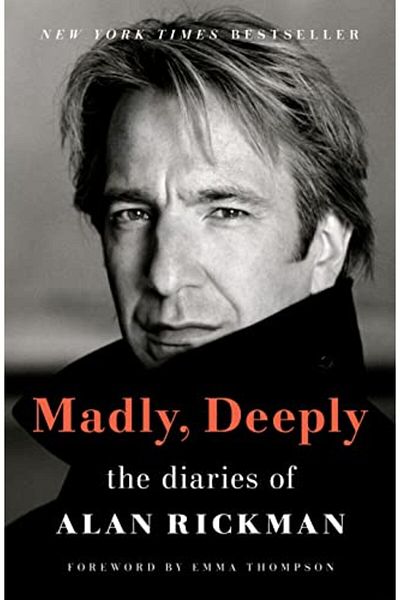 Macmillan Distribution Madly Deeply The Diaries Of Alan Rickman