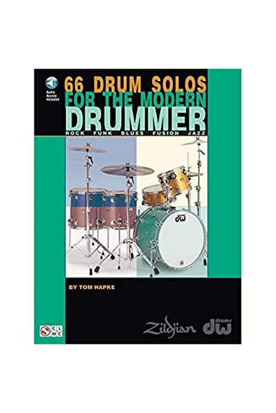 Bookazine 66 Drum Solos For The Modern Drummer