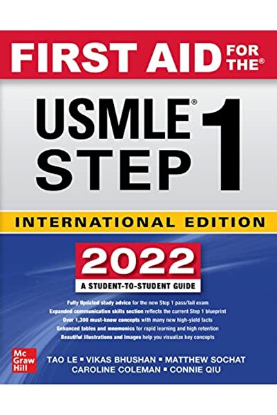 Mcgraw-Hill الإسعافات الأولية للامتحان الأمريكي للتراخيص الطبية الخطوة 1 2022...
